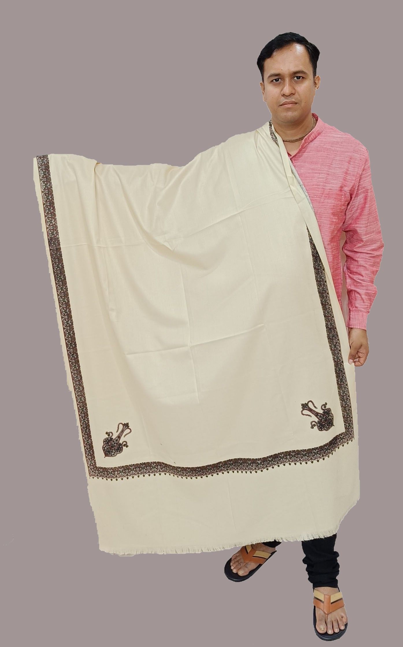 Vrinde Wool Printed Men Shawl-picture-38