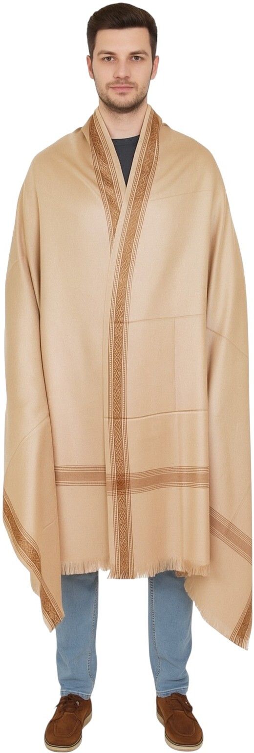 Vrinde Wool Solid Men Shawl-picture-40