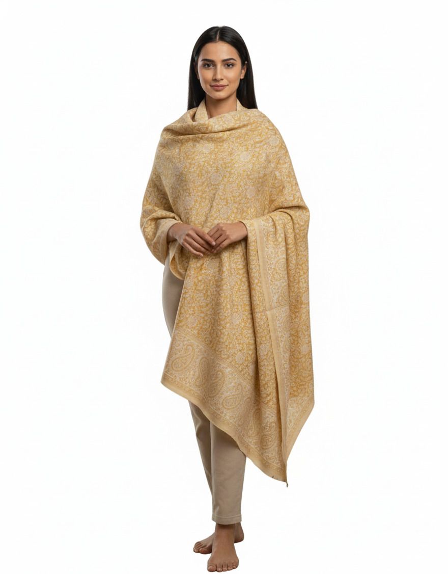 SHIRAAZ Wool Printed Men Shawl-picture-45
