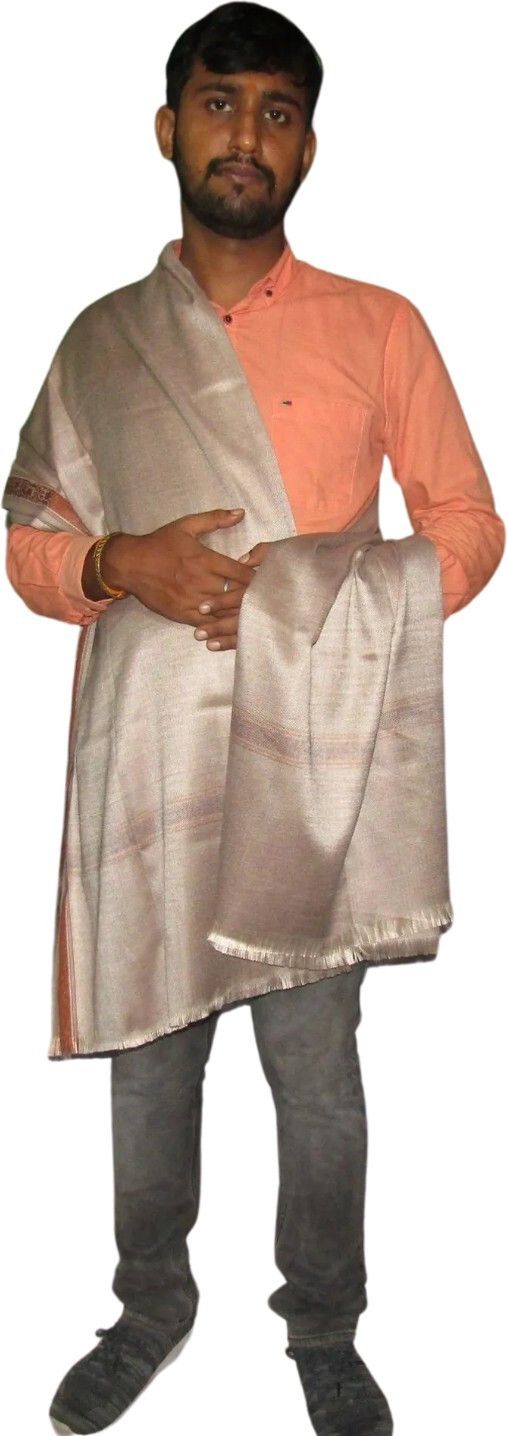 KASHMIRI TREND Cashmere Self Design Men Shawl-picture-13