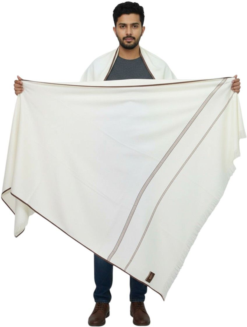 Sprha Pashmina Self Design Men Shawl-picture-29