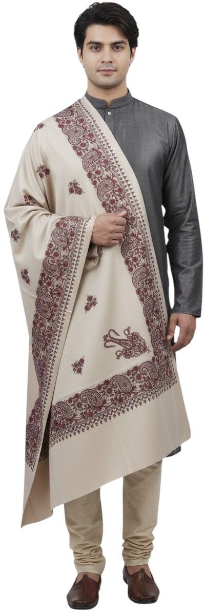 Vrinde Wool Printed Men Shawl-picture-16