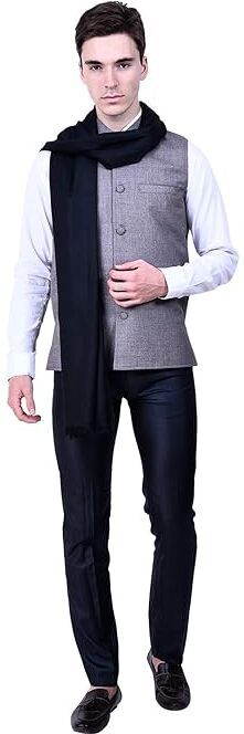 Kashmiri Thead Wool Self Design Men Shawl-picture-28