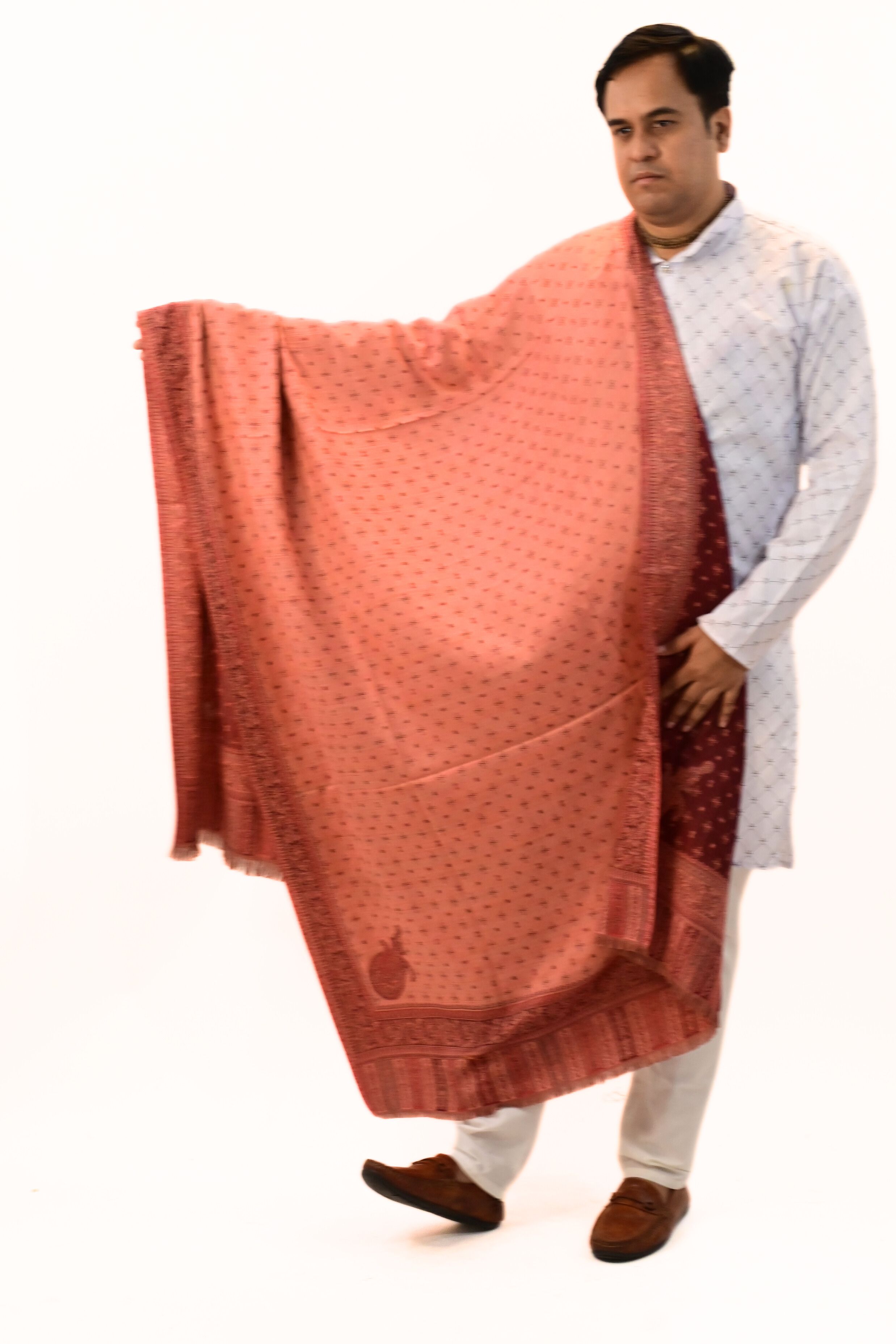 Sprha Wool Embellished Men, Women Shawl-picture-17