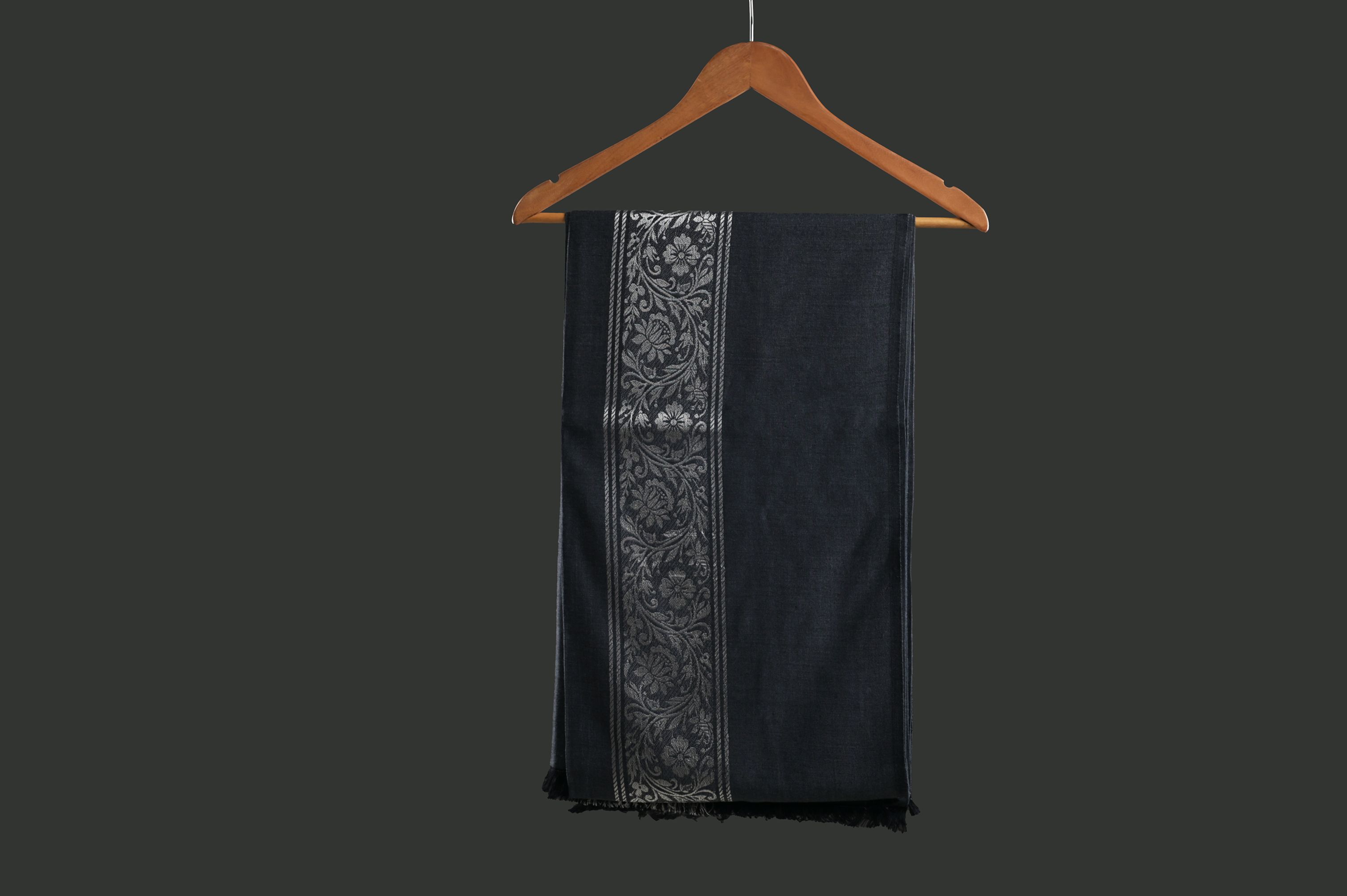 HIMROO Viscose Embroidered Men Shawl-picture-20