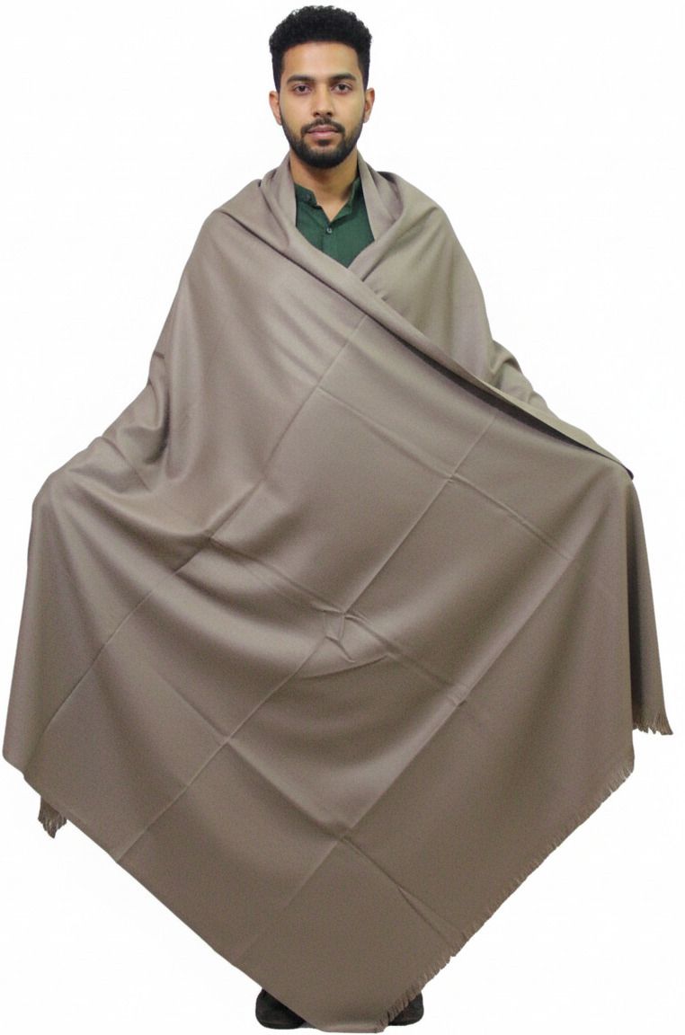 KAVIM Wool Solid Men Shawl-picture-18