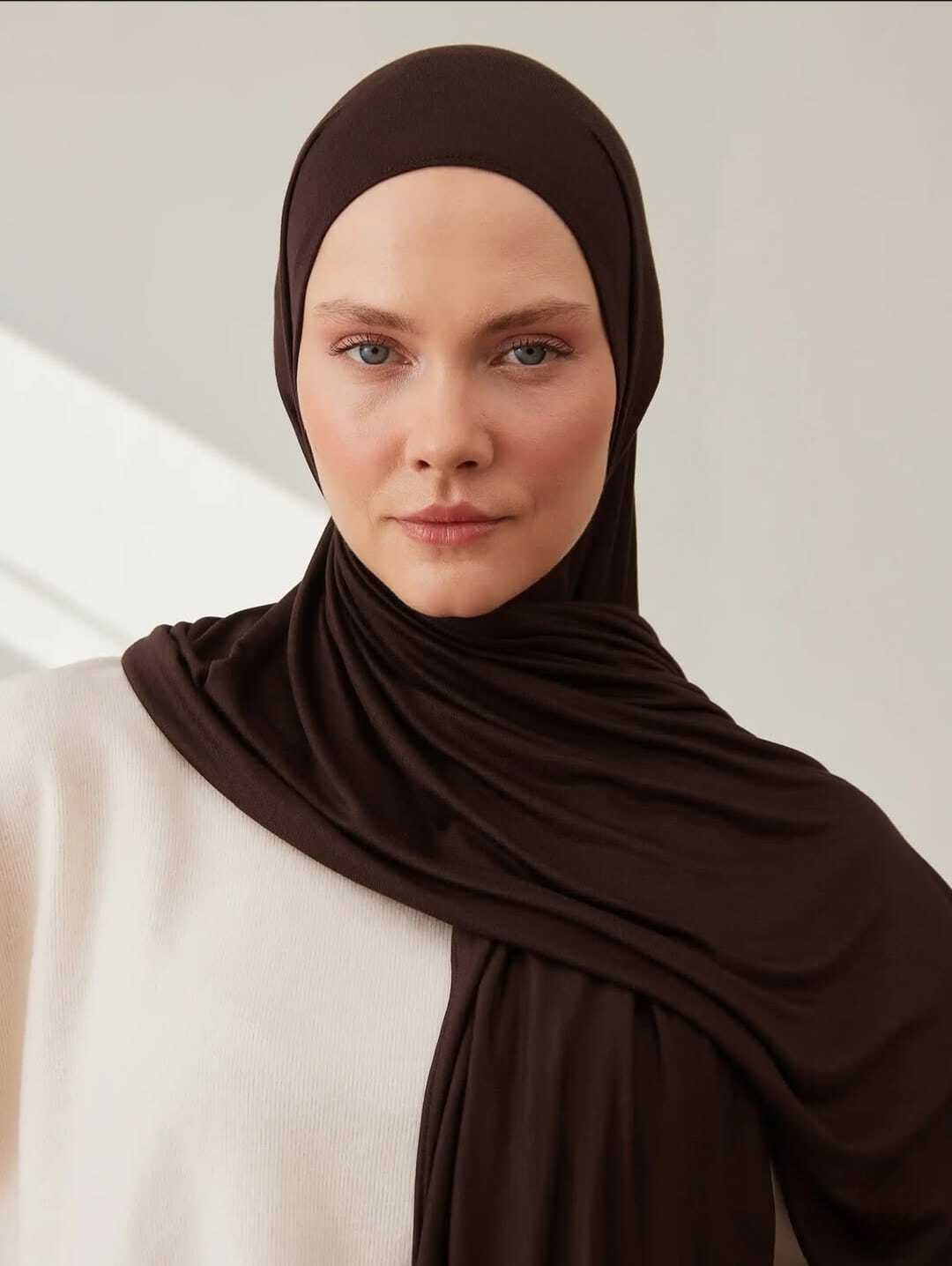ANBA Cotton, Rayon Solid Women Shawl-picture-25