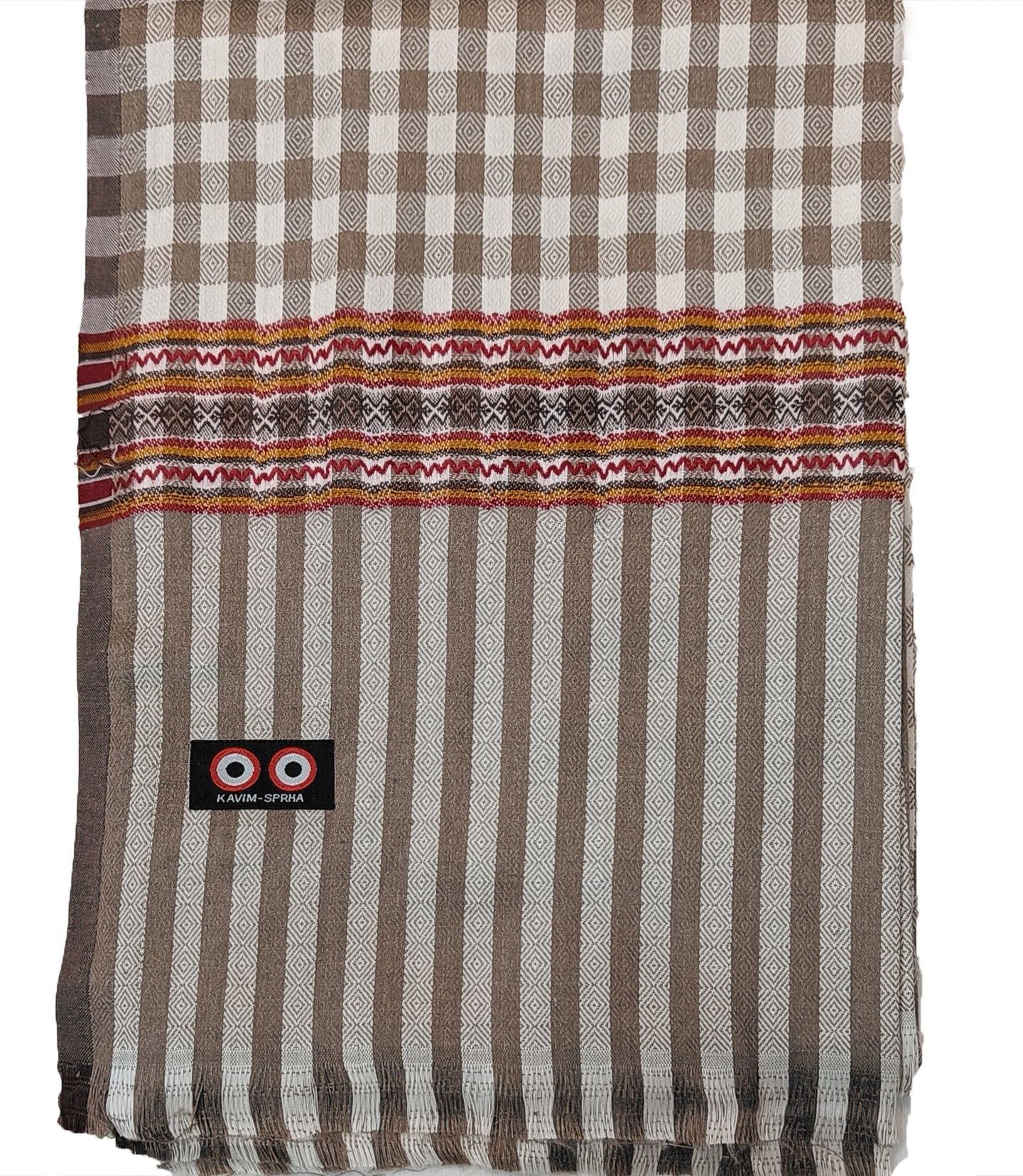 Sprha Wool Solid Men Shawl-picture-11