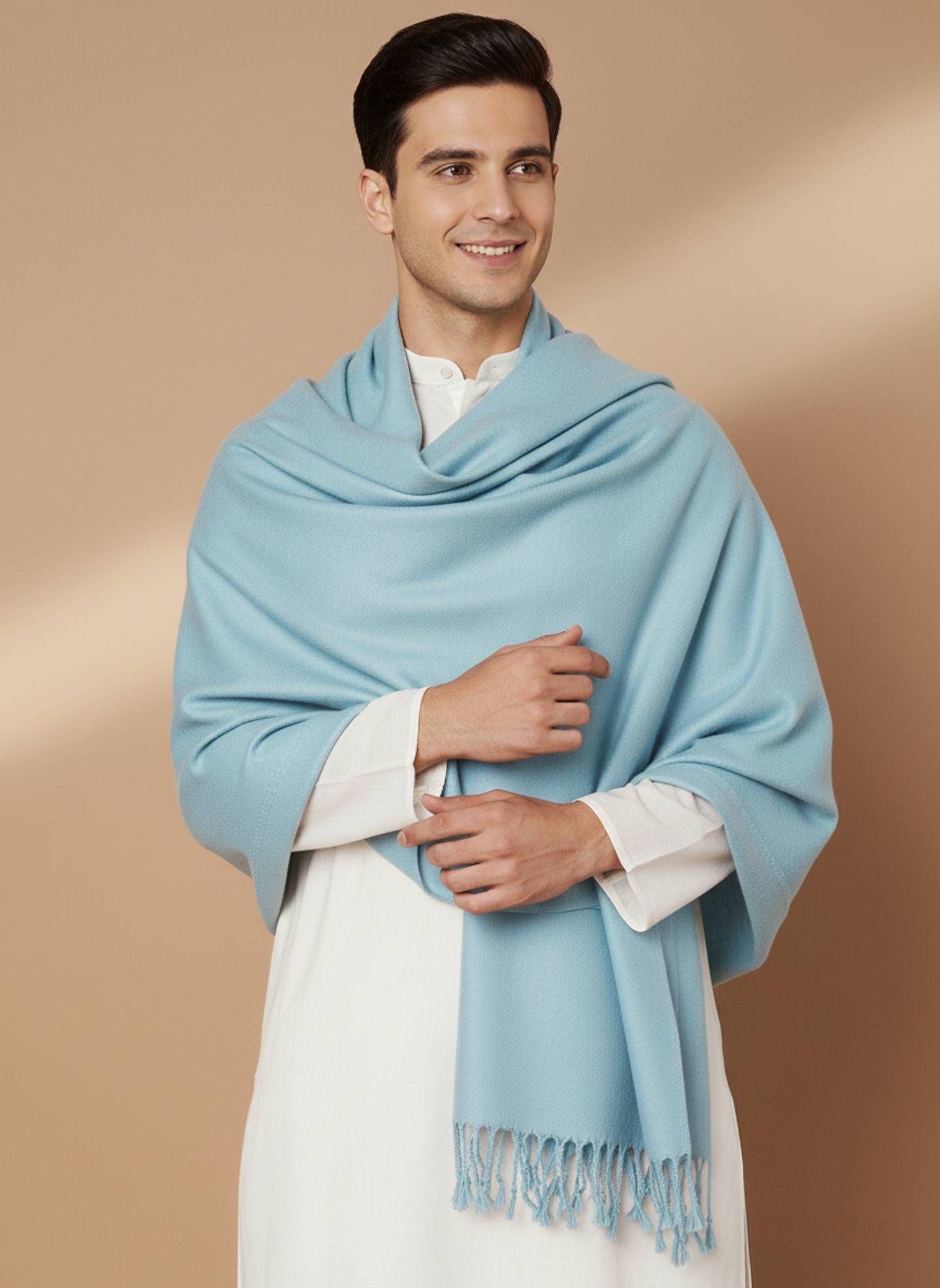 Zamour Acrylic Woven Men Shawl-picture-33