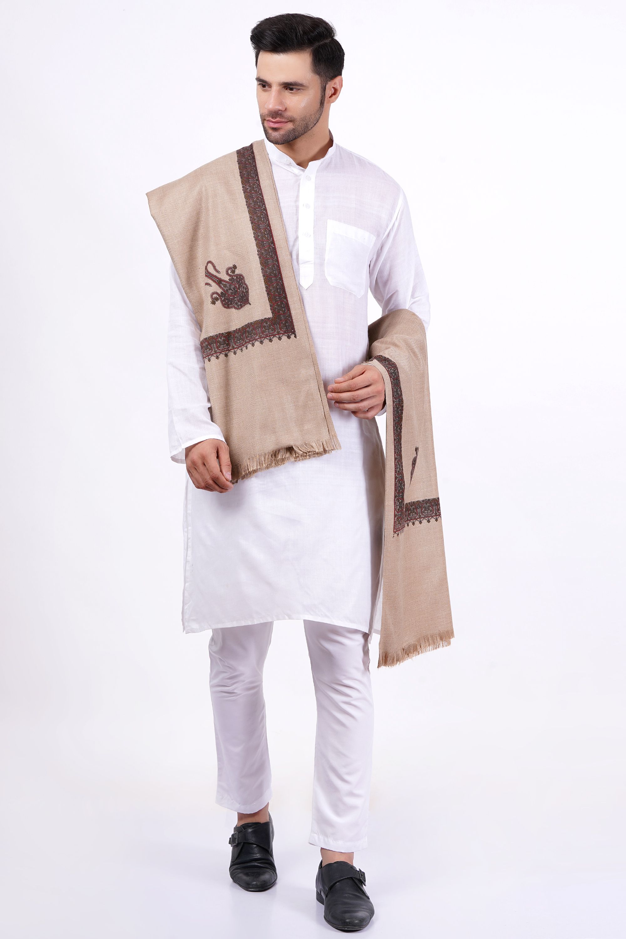 Vrinde Wool Printed Men Shawl-picture-18