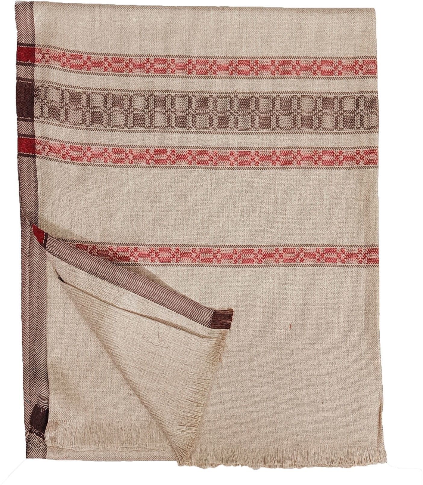 Vrinde Wool Solid Men Shawl-picture-11