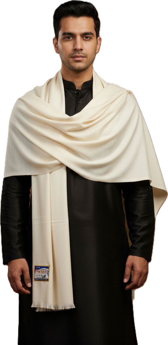 Kriti Wool Solid Men Shawl-picture-23