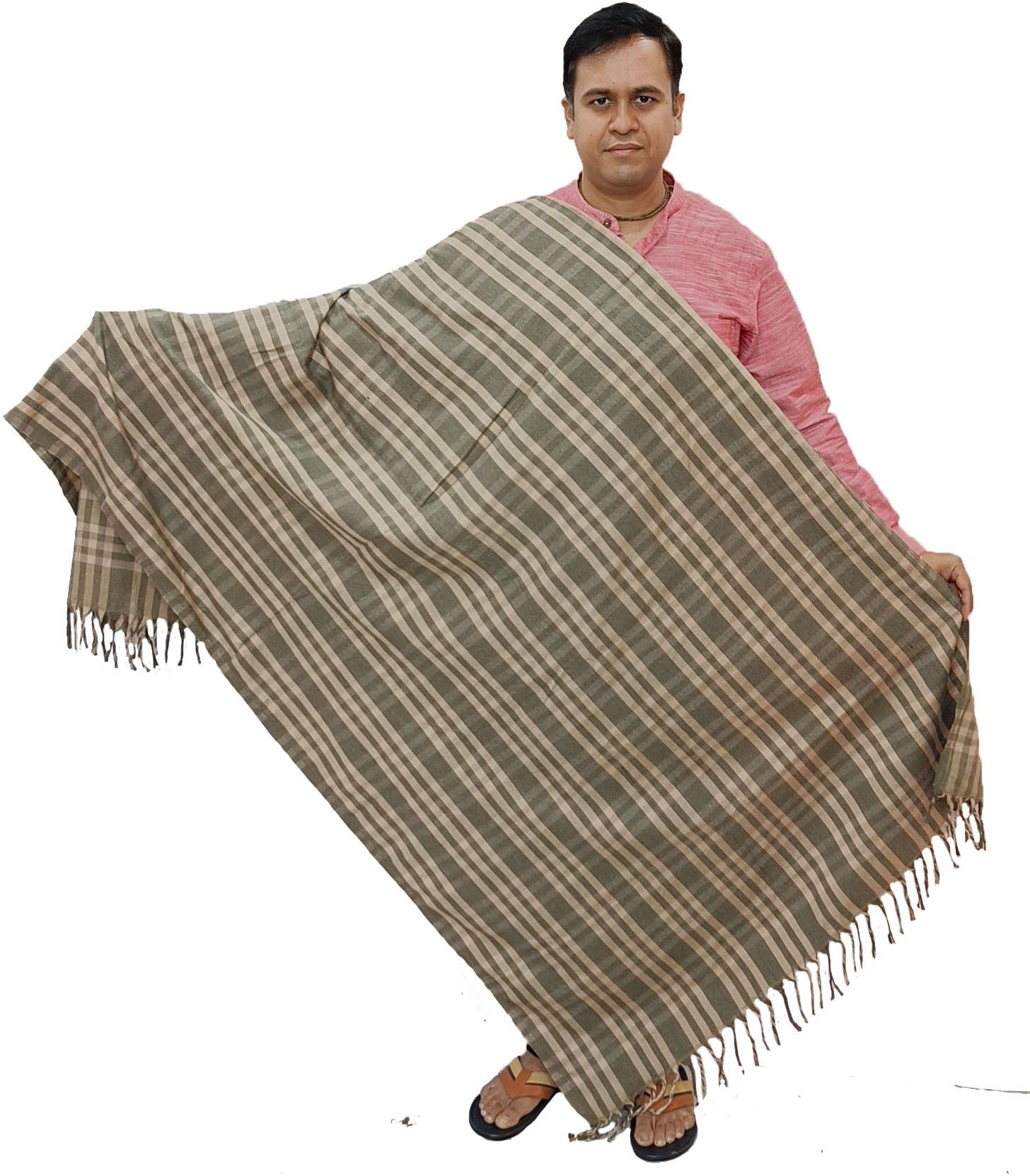 Vrinde Wool Checkered Men Shawl-picture-23