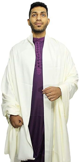 Kashmiri Thead Wool Self Design Men Shawl-picture-13