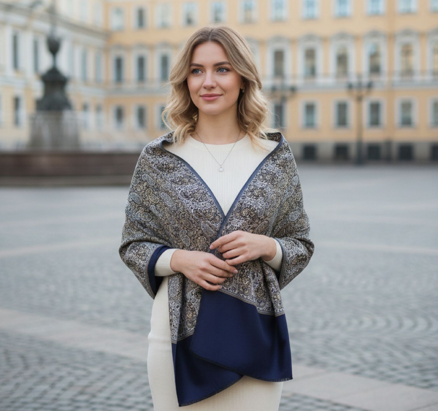 VLOOM Wool Paisley Women Shawl-picture-43