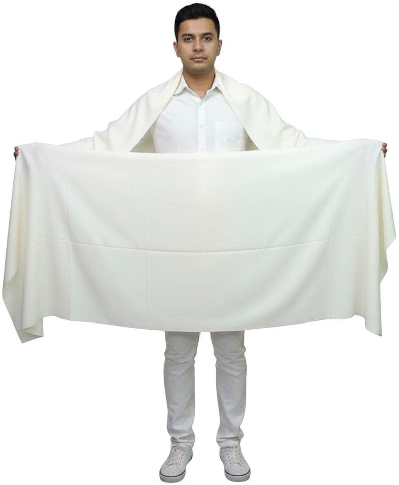Sprha Wool Self Design Men Shawl-picture-46