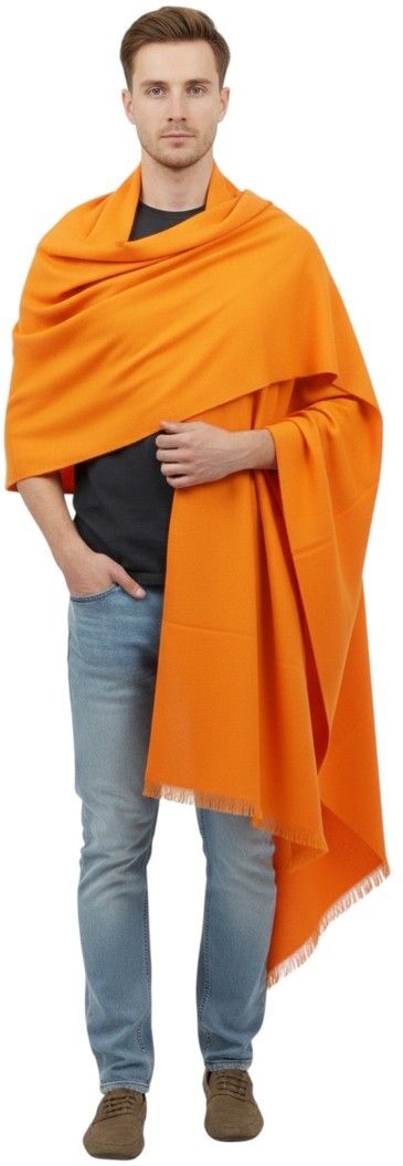 Sprha Wool Solid Men Shawl-picture-25
