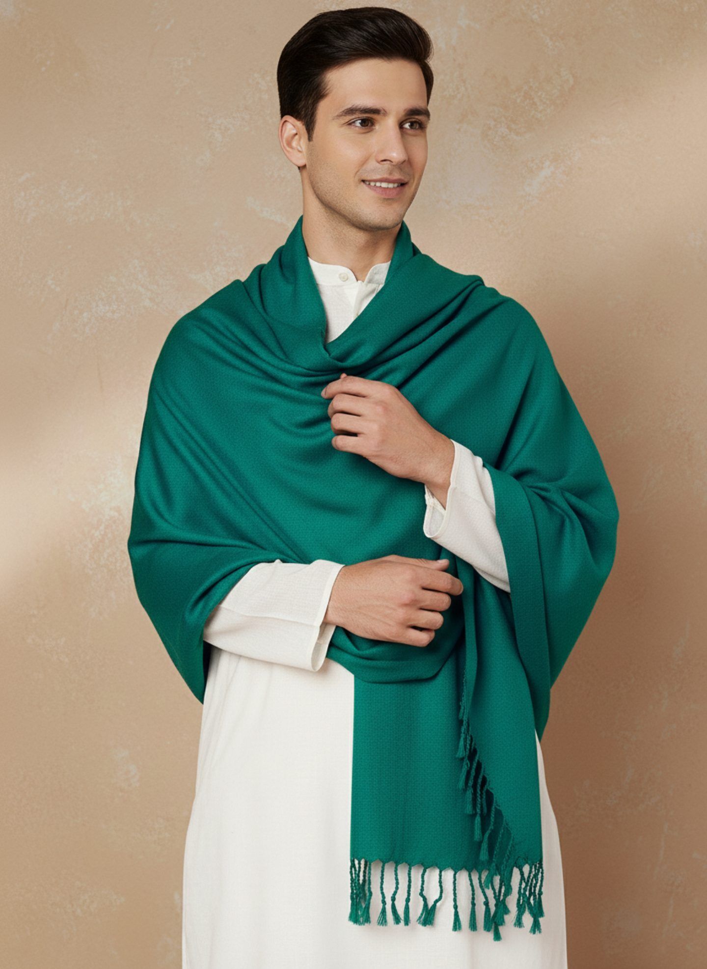 Zamour Acrylic Woven Men Shawl-picture-21
