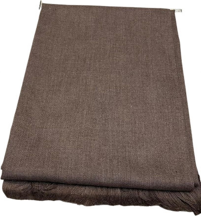SA aaociates Poly Wool Solid Men Shawl-image-5