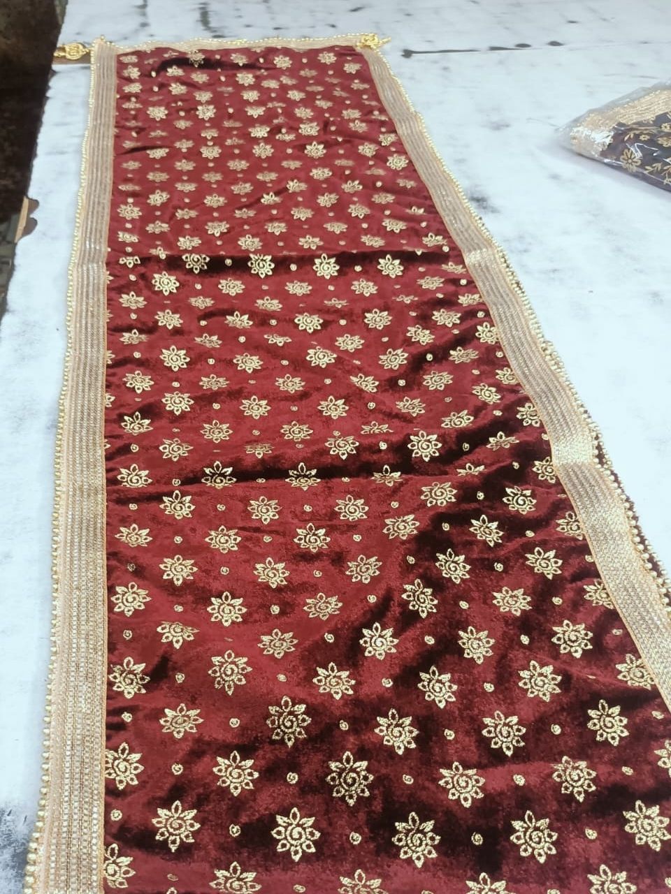 A SONS TEXTILE Silk Printed Men Shawl-picture-38