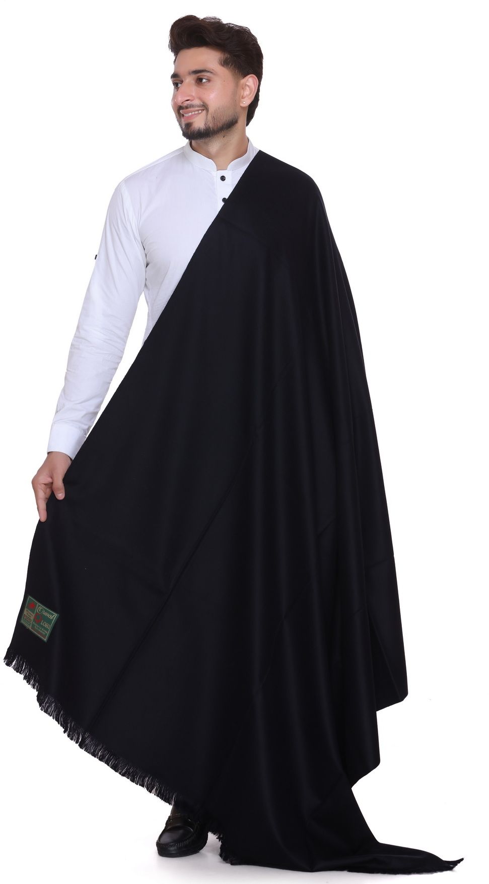 MANBHAV Acrylic Solid Men Shawl-image-7