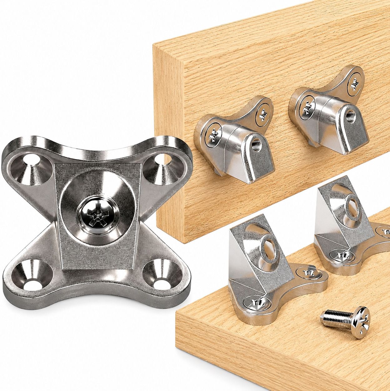 jiyancreation 4 Pcs Butterfly Corner Brace & Professional Furniture Assembly & Repair Kit 3.37 Shelf Bracket-picture-37