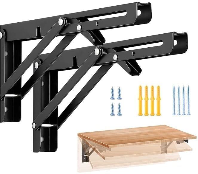 L Angle Bracket 40cm Heavy Duty Foldable Wall Mounted Shelf Bracket 40 CM Shelf Bracket-image-36