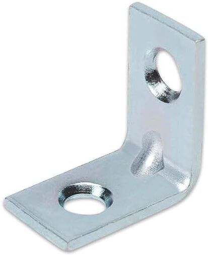 Zinc Plated L Shape Bracket for Solid Shelf Support Joint Right Corner Brace 15 Shelf Bracket-image-9