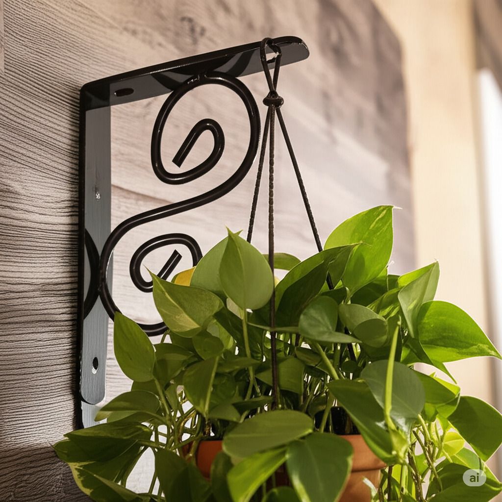 krpvalue Shelf Bracket For Plants And Shelves 20cm x 15cm Shelf Bracket-picture-17