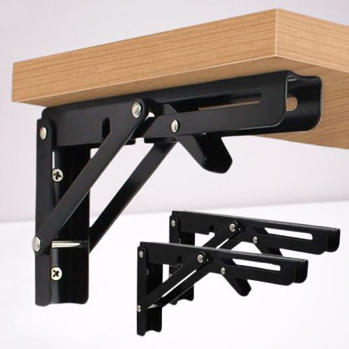 bosco Heavy Duty Wall Mounted Collapsible Shelf Bracket | 150–200 lbs Load Capacity 20 Inch Shelf Bracket-picture-39