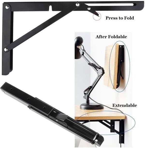 Folding Shelf Brackets 40cm Shelf Bracket (Iron) 40 cm Shelf Bracket-image-30