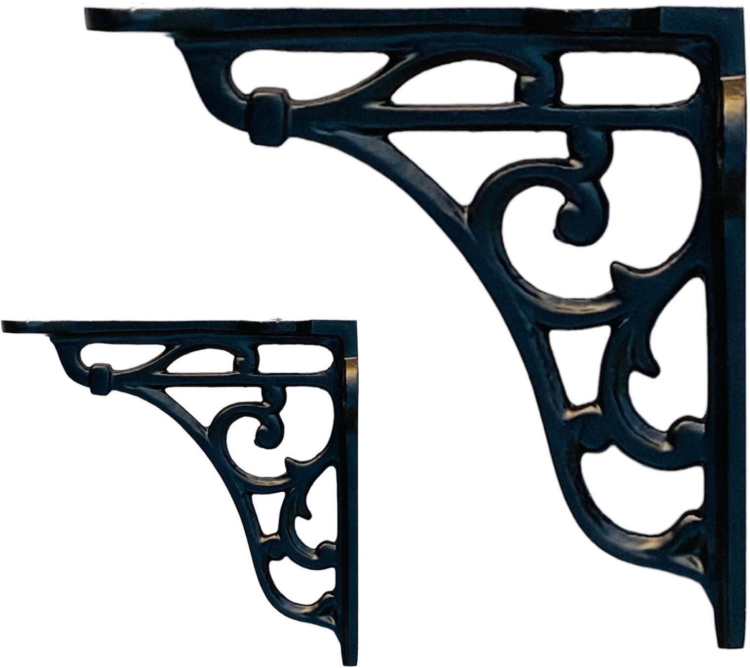 Wall Brackets vintage Style ( Pack of 2 ) 4 INCH Shelf Bracket-image-39