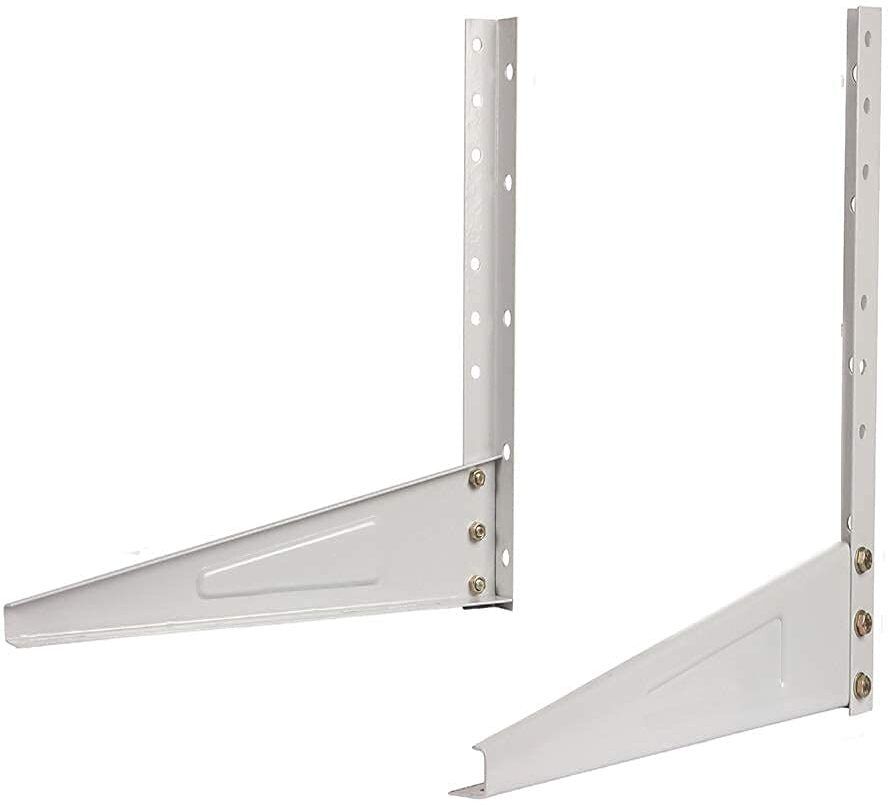 high quality metal wall mounted heavy duty air conditioner outdoor stand 127cm x 40.64cm shelf bracket