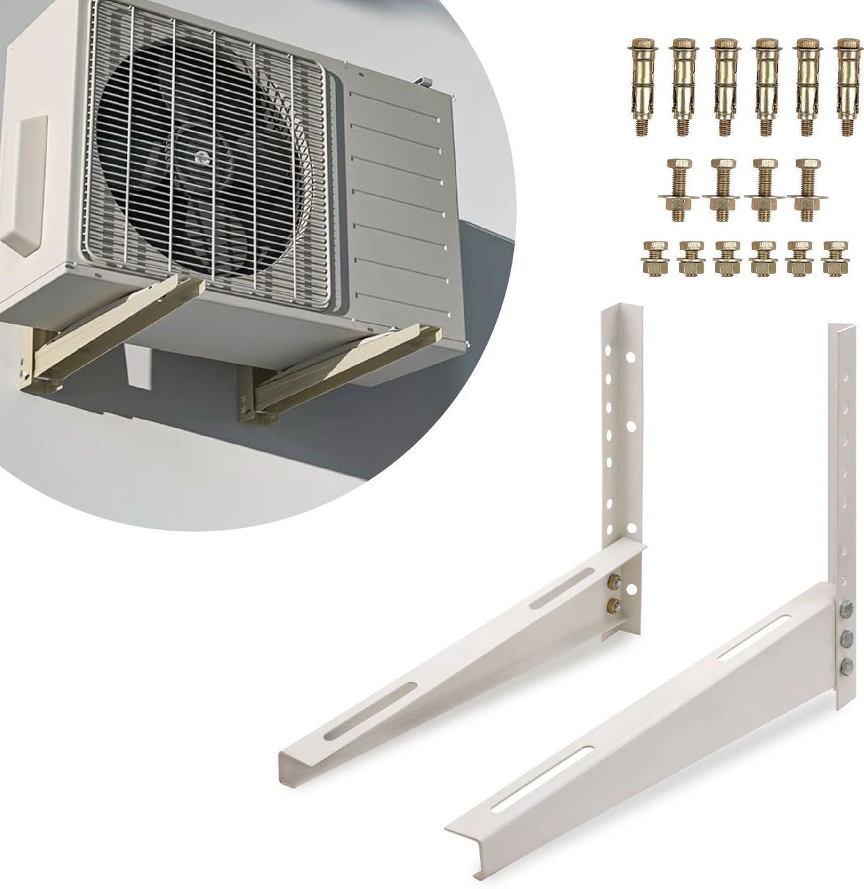 AC Stand Outdoor Unit 1 to 1.5 Ton 46 Shelf Bracket-image-9