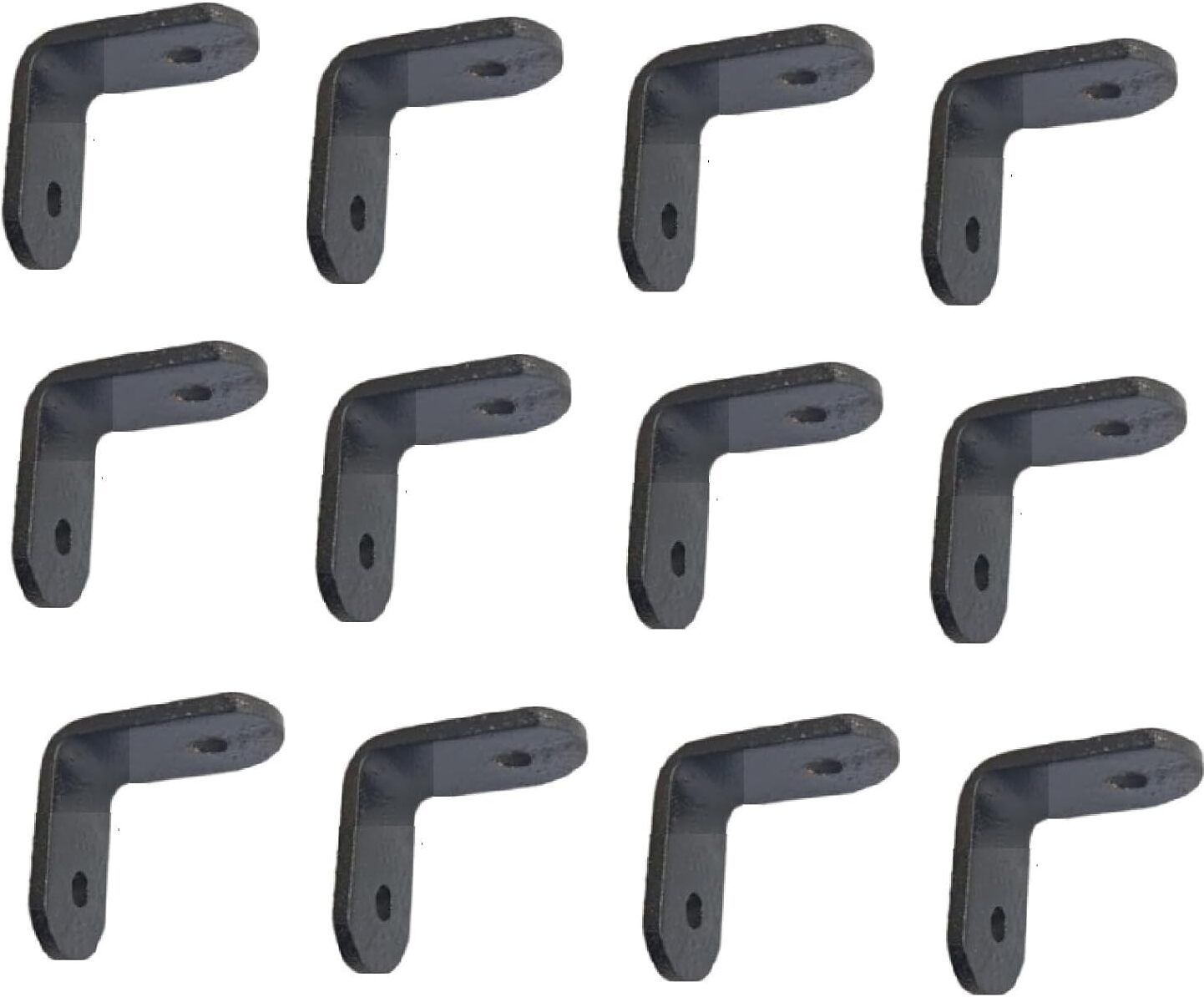 q1 beads 12 Pack Metal 1.5 x 1.5 inches Heavy Duty (3 mm) L Brackets 1.5 Inch Shelf Bracket-picture-22
