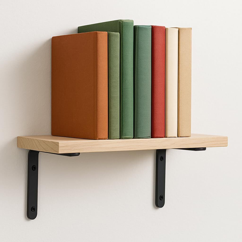 q1 beads 4 Pack Metal 5x5 inch Heavy Duty 30 Kgs. Load Capacity L Clamp Angle Bracket 5 Inch Shelf Bracket-picture-15