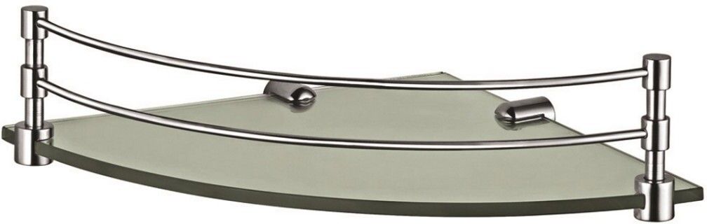 jaquar 1173 Corner Glass Shelf (with Bracket) 19*09 CM Shelf Bracket-picture-10