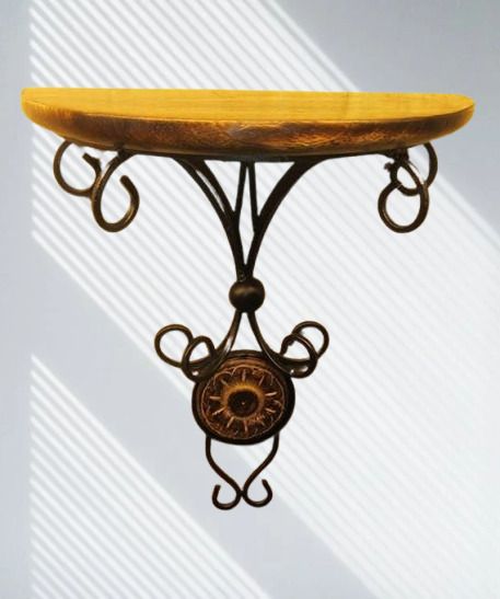 viapradhan New Handicrafted Handmade Beatifull Design Wall Bracket Shelf Pack of 1 24 Shelf Bracket-picture-23