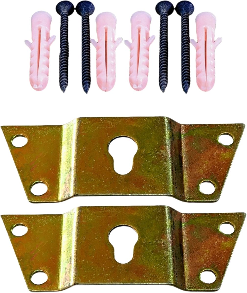 Fan Wall Mount Bracket (Pack of 2) FC - 0001 for Wall Fan clamp 2 Shelf Bracket-image-36