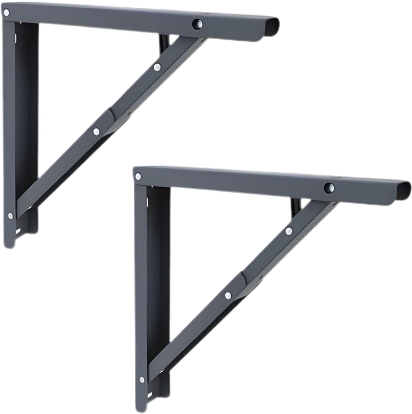 Foldable Shelf Bracket(16 inch,400mm,100kg Capacity)for Wall Mount Tables & Desk 40.64 Shelf Bracket