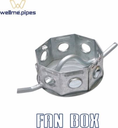 wellmepipes WELLME PIPES FAN BOX 11.5INCH SILVER (1PCS) 7CM x 10CM Shelf Bracket-picture-26