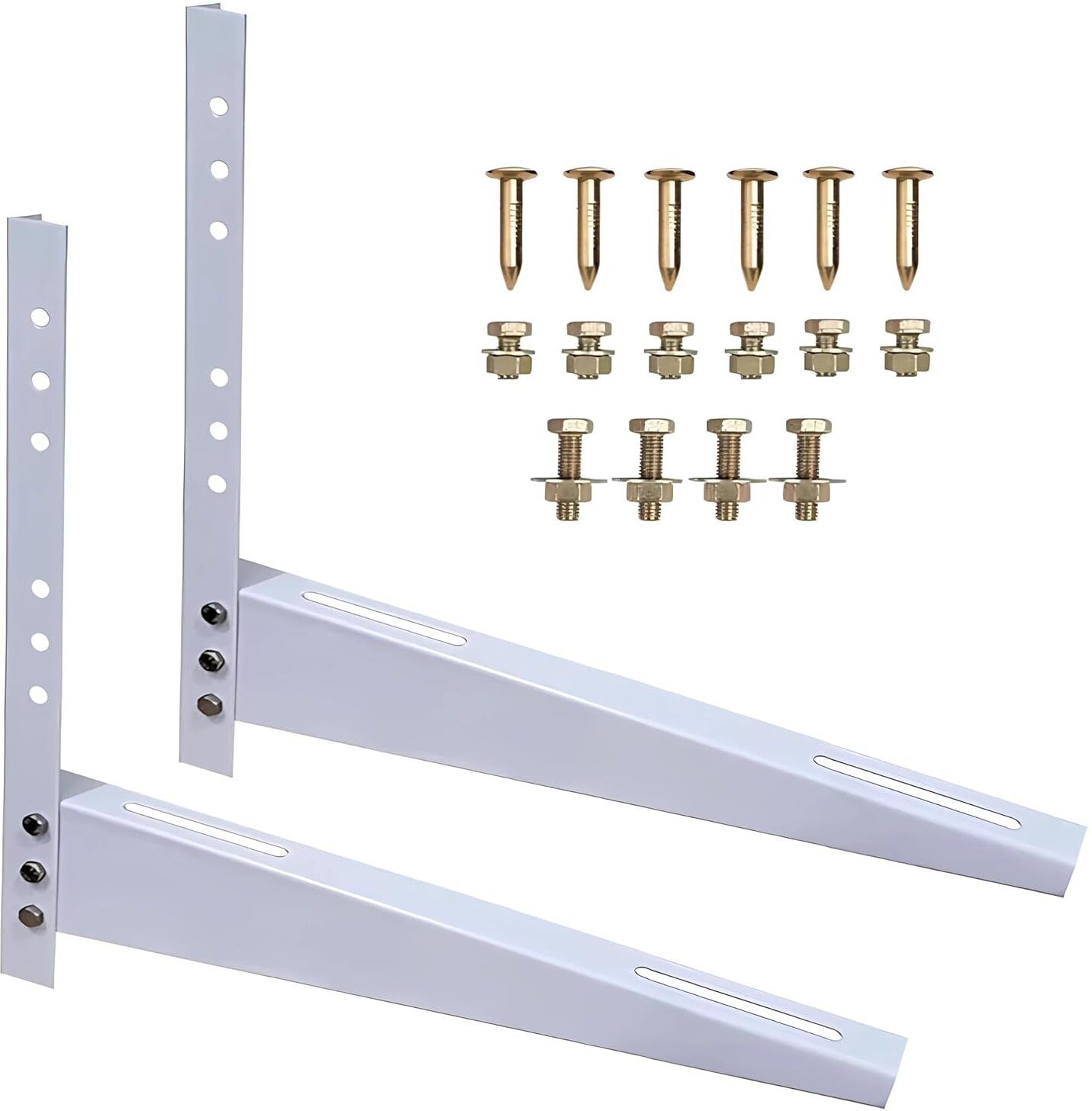 preha the smart choice Heavy Duty Air Conditioner Outdoor Wall Mounting Brackets Ac out door stand 127cm x 40.64cm Shelf Bracket-picture-24