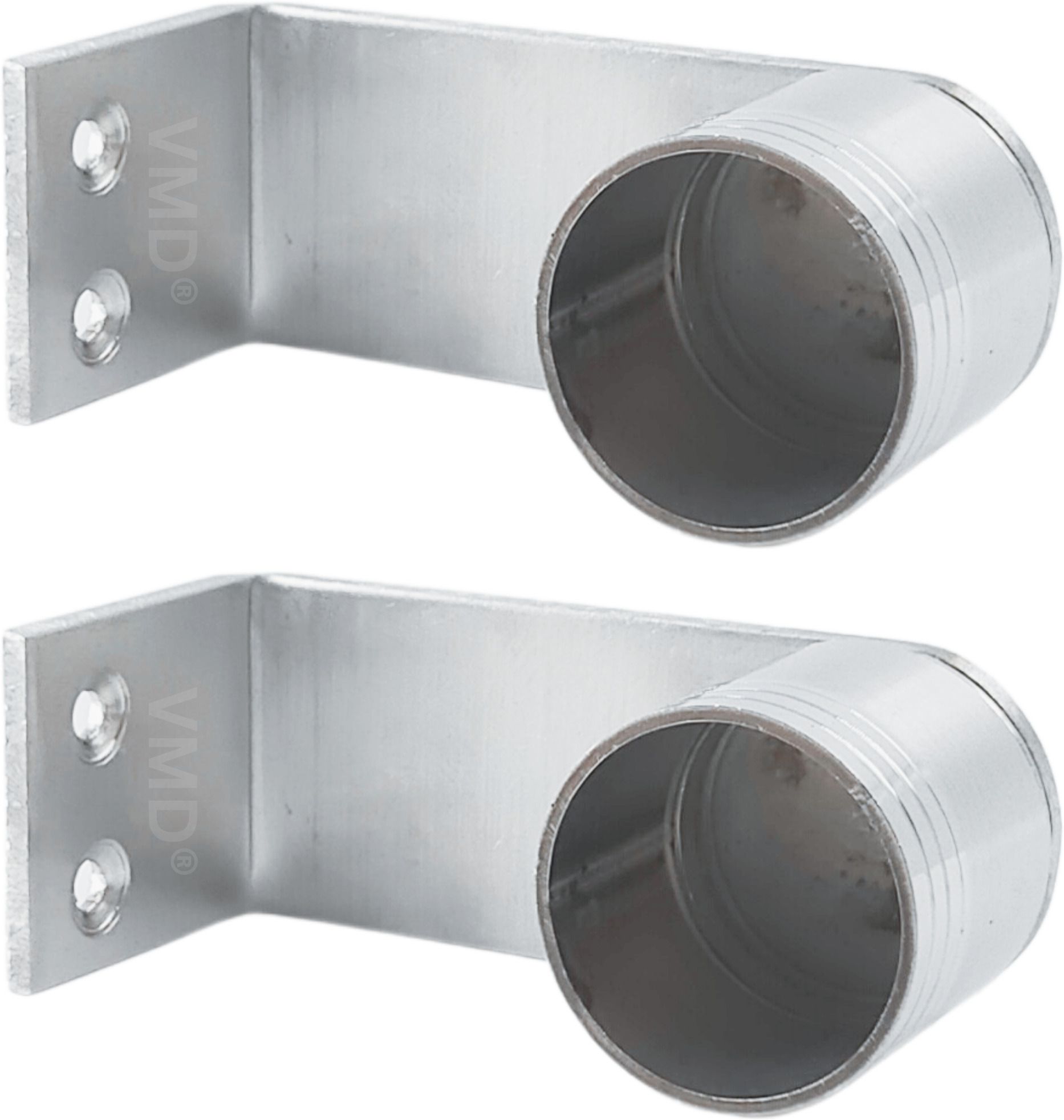 S.S Heavy L Band (3 mm)Curtain rod Support, Rod Rail Bracket, Rod rail Brackets Patti support, (1 X 3 inch) (Pack of 2) Shelf Bracket-image-40