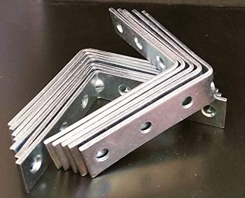 padmavathi enterprises L Bracket 75 X 75 X 12 mm Pack of 12 5 Shelf Bracket-picture-19