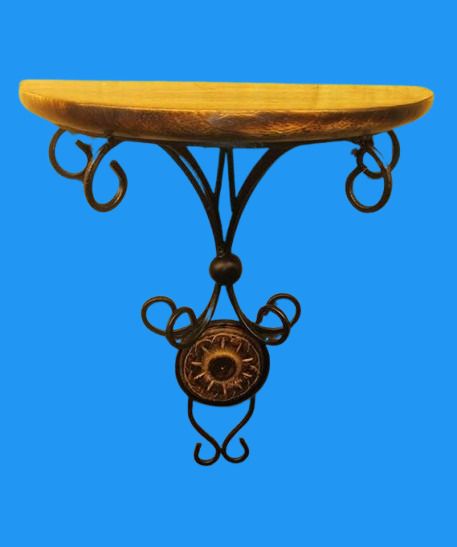 viapradhan Rustic Elegance Wall Bracket Shelf 24 Shelf Bracket-picture-42