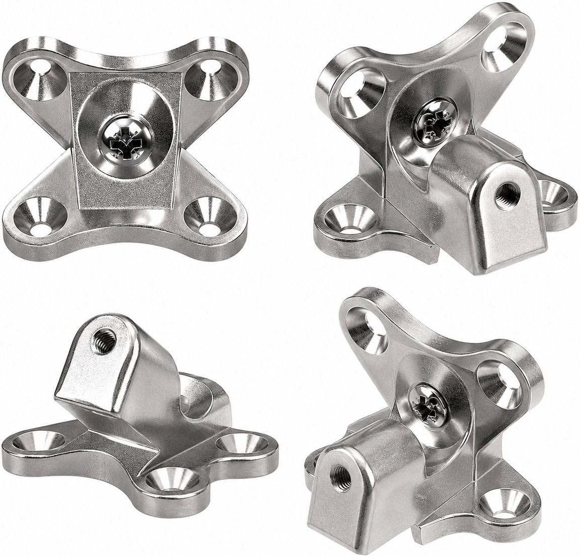 jiyancreation 4 Pcs Removable Furniture Joint Fastener Butterfly Design Zinc Alloy Bracket 3.37 Shelf Bracket-picture-29