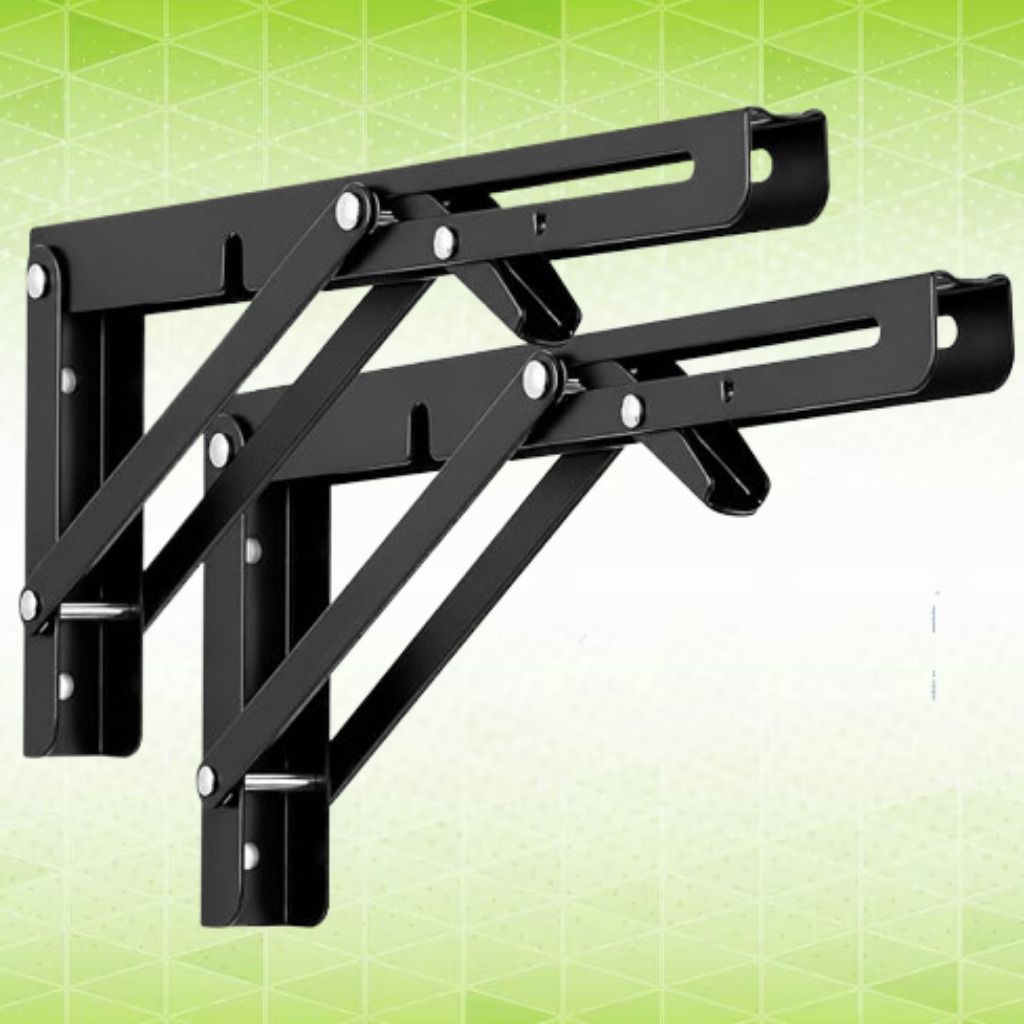 astahub Heavy Duty Collapsible Shelf Brackets for Home Organization 20cm Shelf Bracket-picture-49