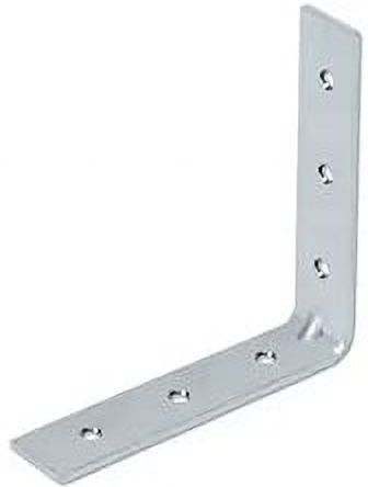 steel l patti steel l shaped support for wall (pack of 10) (1 1/2 x 1 1/2 inch) 1.5 inch shelf bracket