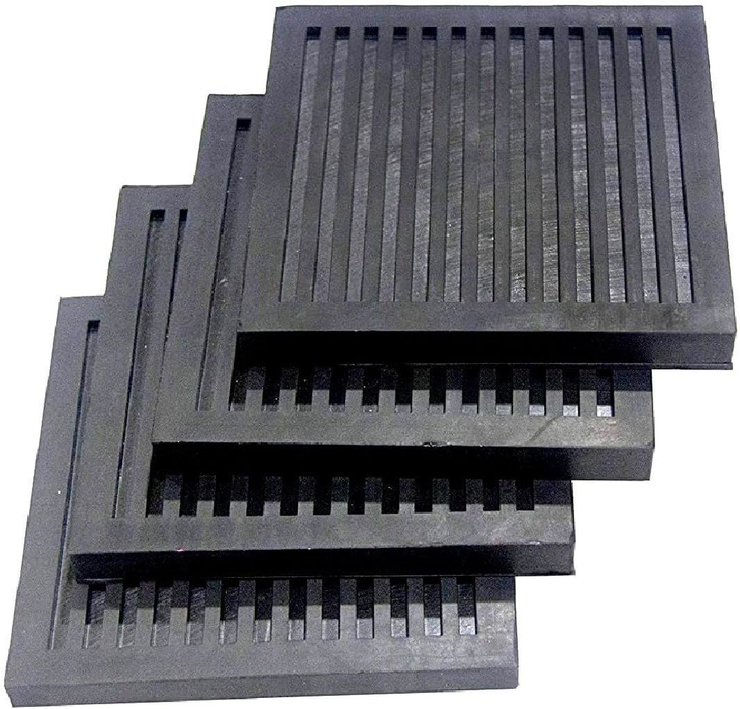 Anti Vibration pad For Heavy Machinery 15cm X 15cm X1Inch Pack of 20 Shelf Bracket-image-9