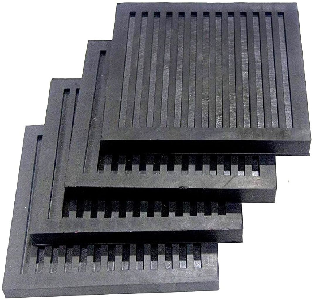 Anti Vibration pad For Heavy Machinery 15cm X 15cm X12mm Pack of 4 10 Shelf Bracket-image-10